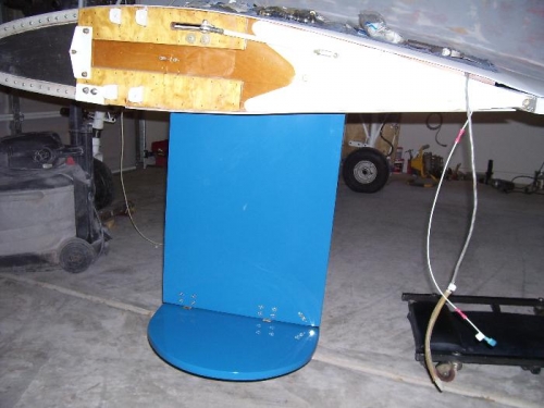 Left Landing Gear Doors Finnished