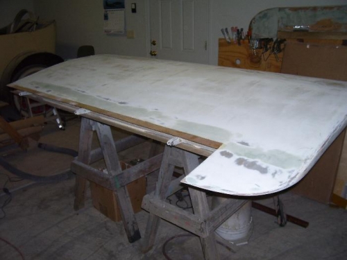 Right Wing Outer Panel Before New Primer