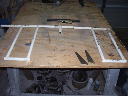 First Rudder Assembly as Removed