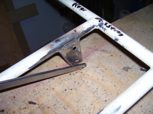 Master Cylinder Plate Installed