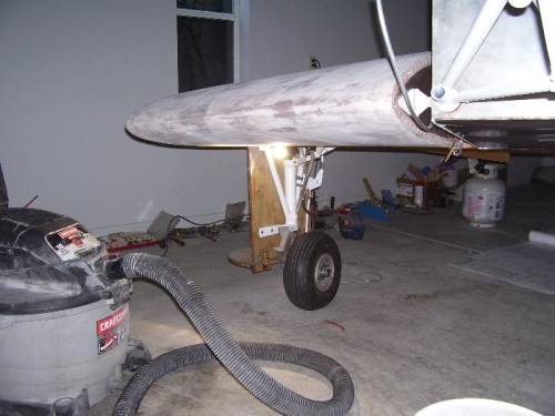 Lighted Landing Light - Dark Room Except Landing Light