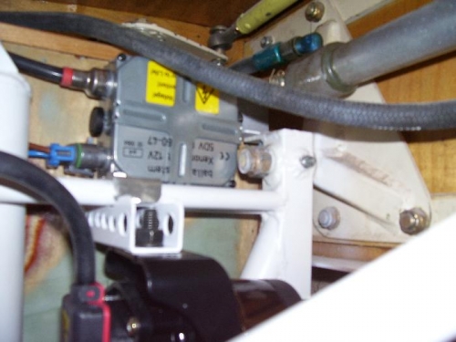 Landing Light Ballast Just Fits Here