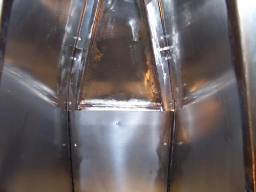 Finnished Upper Rear Section of Wheel Well