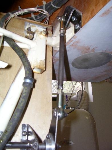 Right Door Upper Actuator Rod