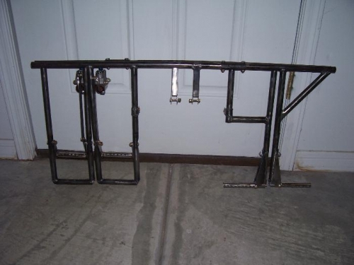 Completed Assemblies Minus Bottom Pedal Pads on Left Seat Side