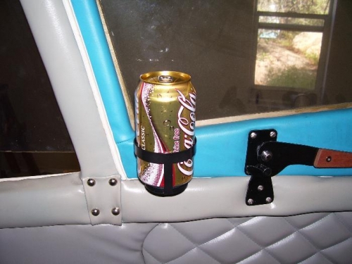 Installed Drink Holder