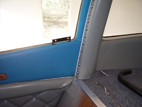 Installed Rear Door Handle