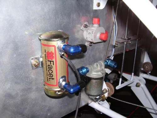 Fuel Valve, Low Pressure Pump & Gascolator