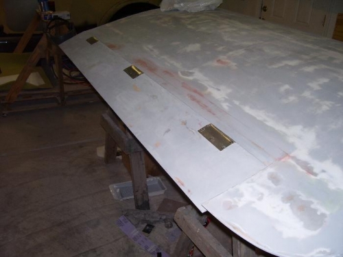 Right Wing Outer Panel Ready for Paint