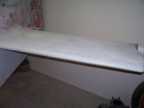 Sanded Left Horizontal Stabilizer