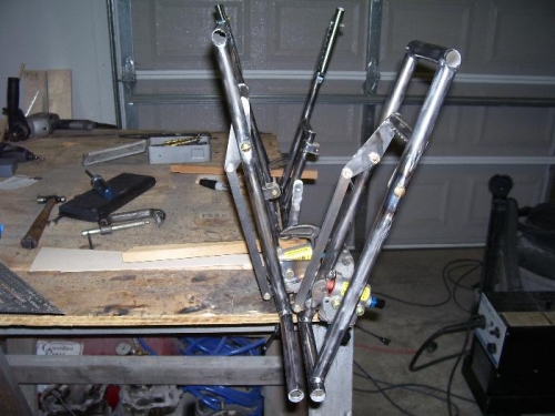 Pedal Assembly End View