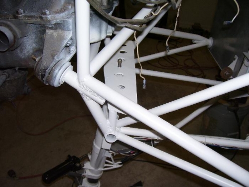 Front Left Painted Motor Mount