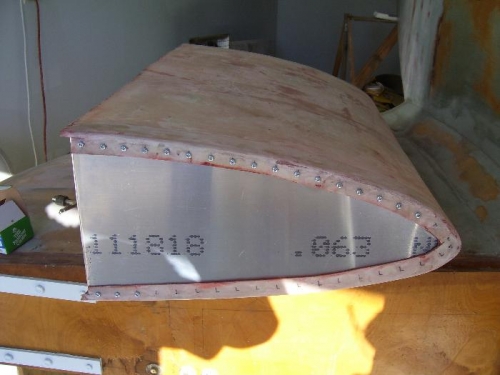 Outside Small Tank End Installed