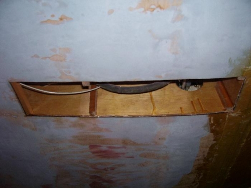 New Access in Bottom Center of Fuselage