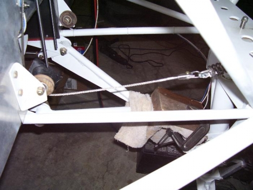 First Steering Cable Work