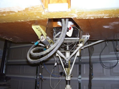 Front Landing Gear Looking Forward