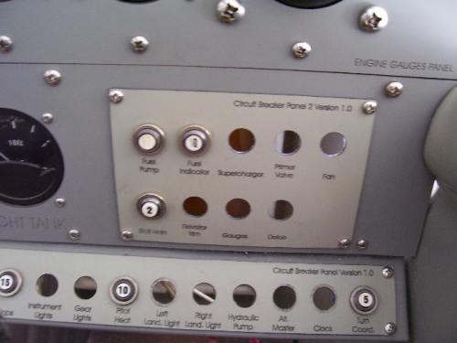 Circuit Breaker Panels Showing Some Breakers Needing Stenciling