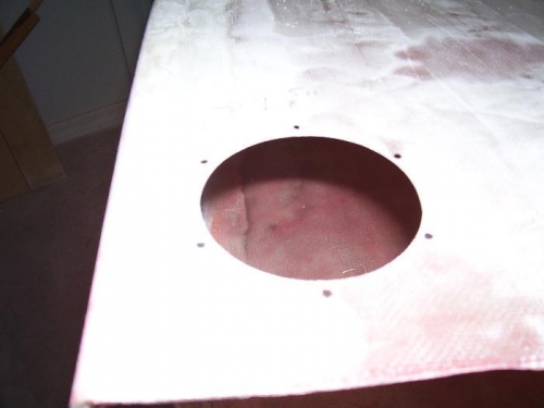 Fuel Filler Mount Hole and Screw Holes