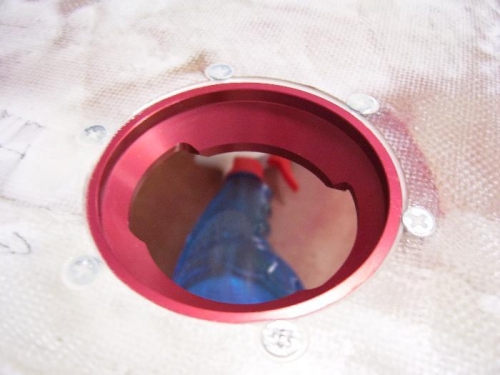 Finnished Fuel Filler Mounted