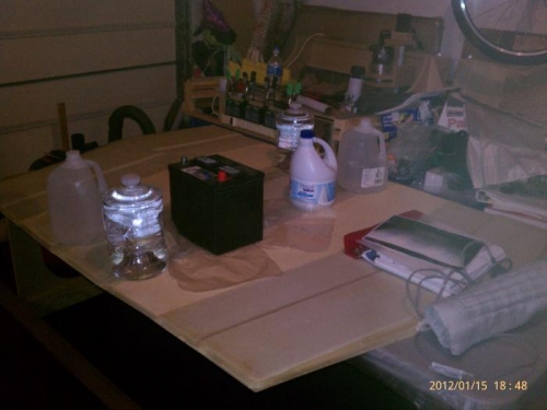 Panels curing after joining