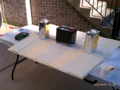 Panels at rear of the 7.5