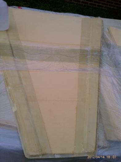 2 rear panels joined