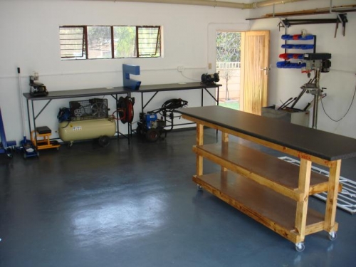View of workshop