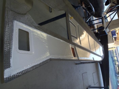 bottom skin prepped and ready