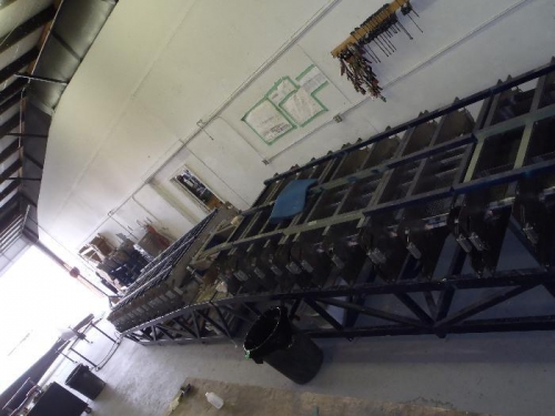 Both wings complete in the Jig curing.