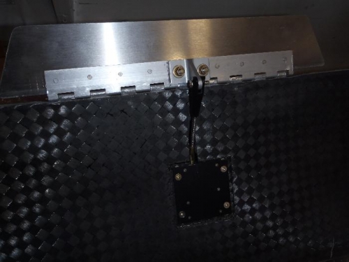 tab and servo final install.