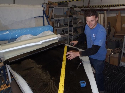 cutting carbon fiber