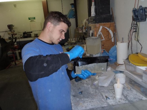 rolling, and flattening