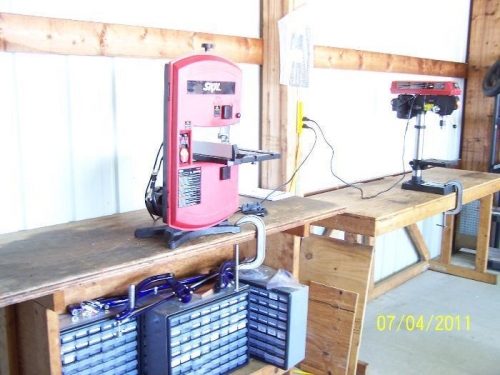 Band Saw and Drill Press #1701
