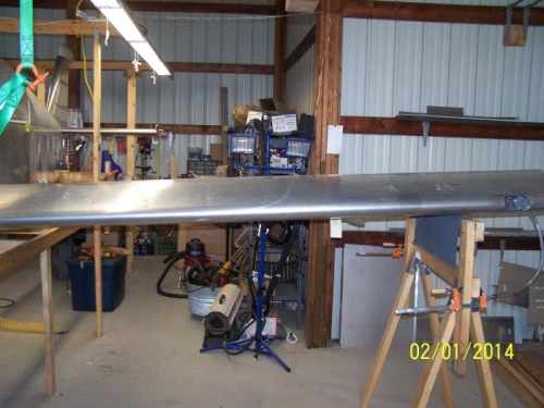 Wings Installed into Fuselage #3042