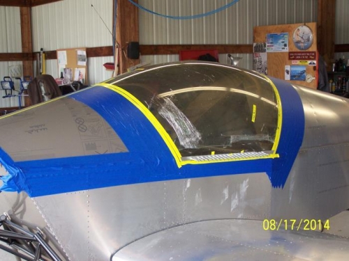 Canopy Fitted to Fuselage #3622