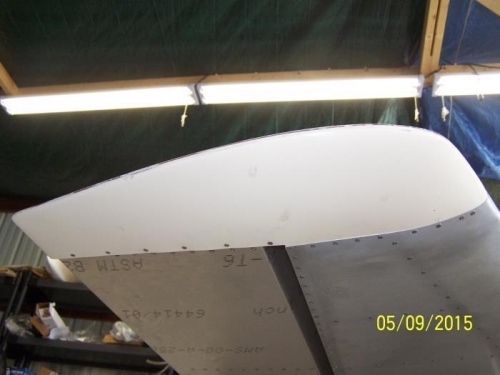Right Horizontal Stabilizer Tip Installed #3940