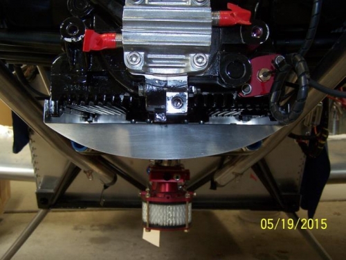 Oil Cooler & Baffles Installed on AeroVee Engine #3953
