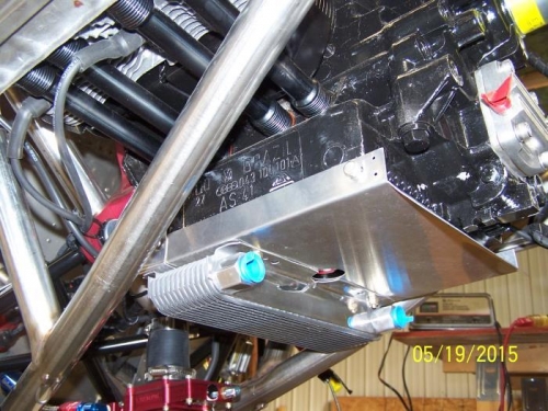 Oil Cooler & Baffles Installed on AeroVee Engine #3954