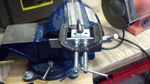 Clamped in both axis and aligned