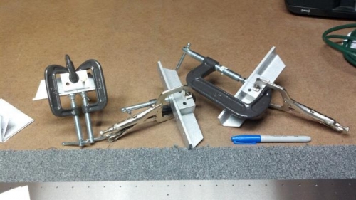 3 of 4 ready for reamer!