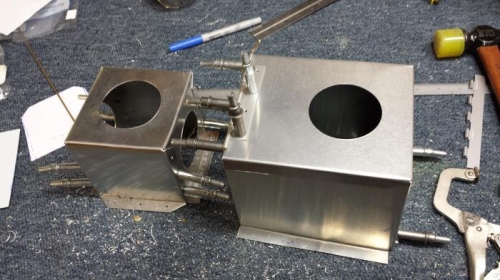 The big box for the air filter