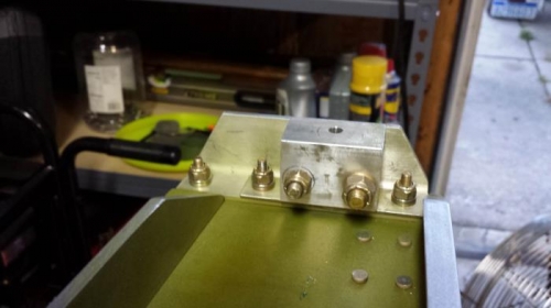 Upsized and now fits tight in angle