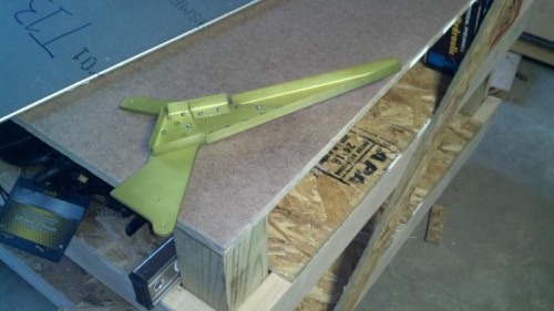 Rudder Drive Horn Riveted