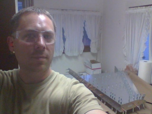 Finished temporary VS assembly