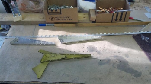 Rudder Parts Dimpled