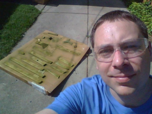 Primed Vertical Stabilizer Parts