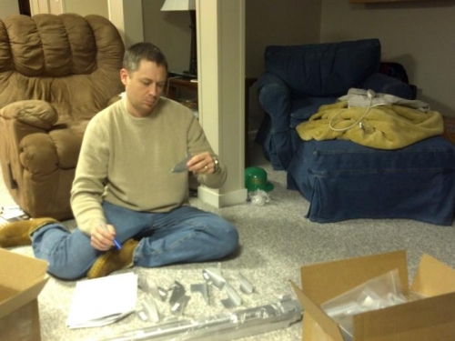 Checking packing list