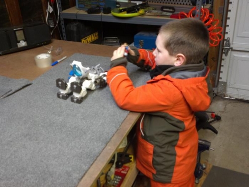 Zackary Defending Earth