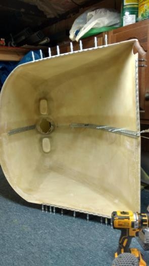 Taped sides together