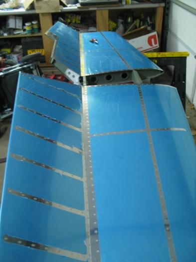 Fit Elevators to Horizontal Stabilizer